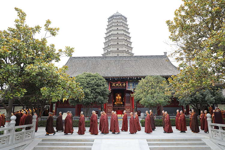 法门寺、法门寺佛学院丙午年护国息灾祈福超荐华严法会(图3)