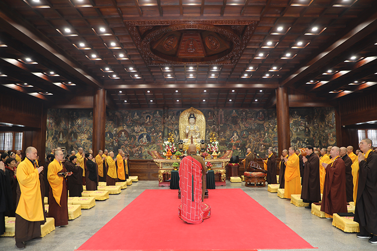 法门寺启建丙午年观音大士圣诞祝圣上堂祈福法会(图4)