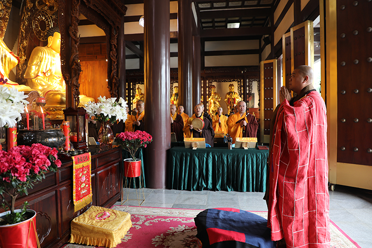法门寺启建丙午年普贤菩萨圣诞祝圣祈福法会(图1)