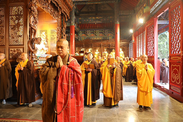 法门寺启建丙午年普贤菩萨圣诞祝圣祈福法会(图4)