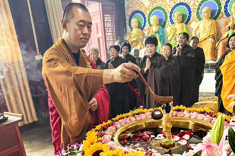 恭迎释迦如来圣诞——陕西各寺院举办浴佛祈福法会(图25)