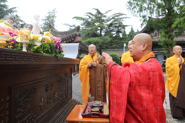 法门寺启建丙午年护国息灾浴佛祝圣祈福法会(图1)