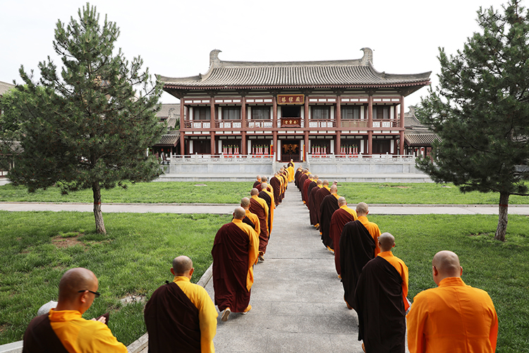 法门寺、法门寺佛学院丙午年结夏安居(图2)