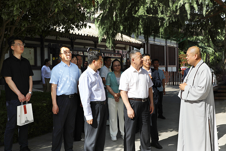 黑龙江省政协一行来法门寺专题调研(图3)