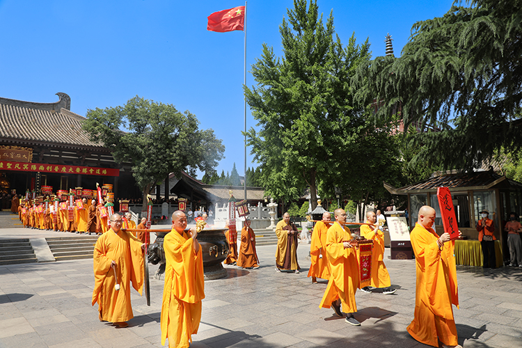 法门寺丙午年护国息灾十方法界水陆圣凡冥阳两利普度大斋胜会圆满