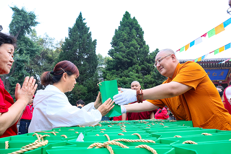 粽生欢喜庆佳节丨西安广仁寺举行端午节公益活动(图2)
