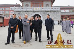 王作安考察祖庭寺院