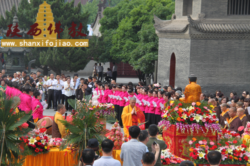 大慈恩寺浴佛节花絮(图6)