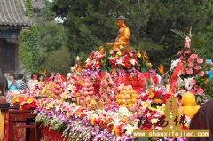 大慈恩寺浴佛节花絮