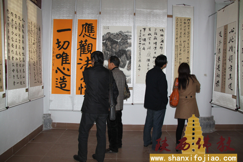 禅龙寺书法收藏展暨书法笔会(图2)