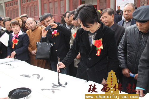 禅龙寺书法收藏展暨书法笔会(图17)