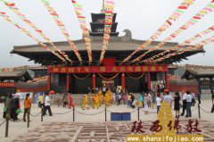 甘肃省泾川县大云寺落成暨佛舍利安奉法会