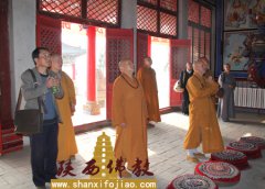 延安青化寺巡讲举行