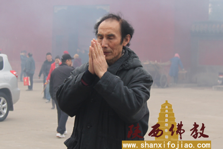 大兴善寺元宵节迎各方信众烧香祈福(图6)