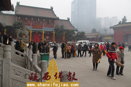 大兴善寺元宵节迎各方信众烧香祈福(图11)