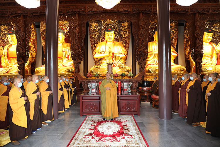 法门寺佛学院辛丑年结夏安居_陕西省佛教协会_陕西省佛教协会